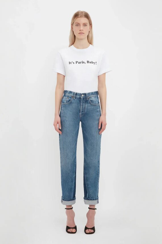 Julia Jean In Contrast Wash